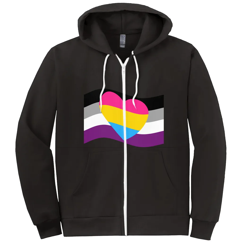 Aro Ace Pride Relaxed Fit Hoodies | Choose Your Flag