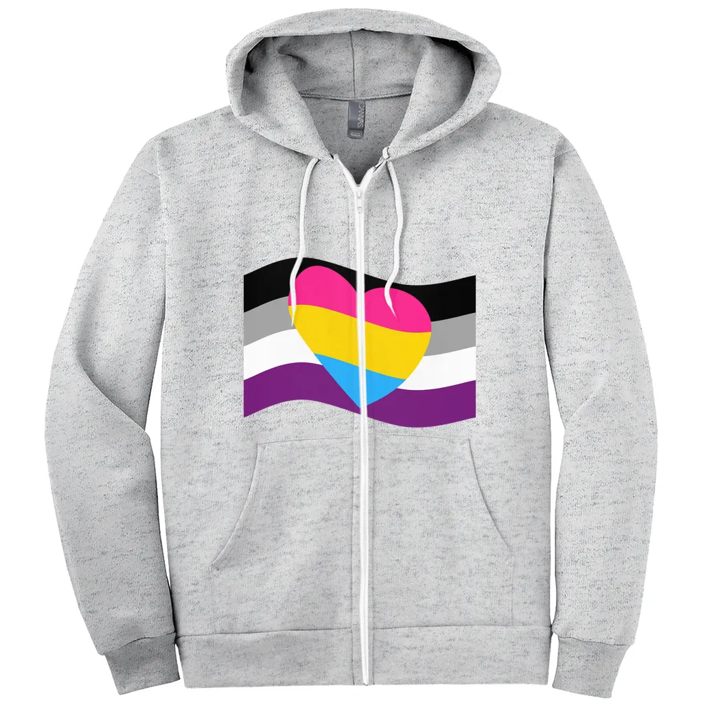 Aro Ace Pride Relaxed Fit Hoodies | Choose Your Flag