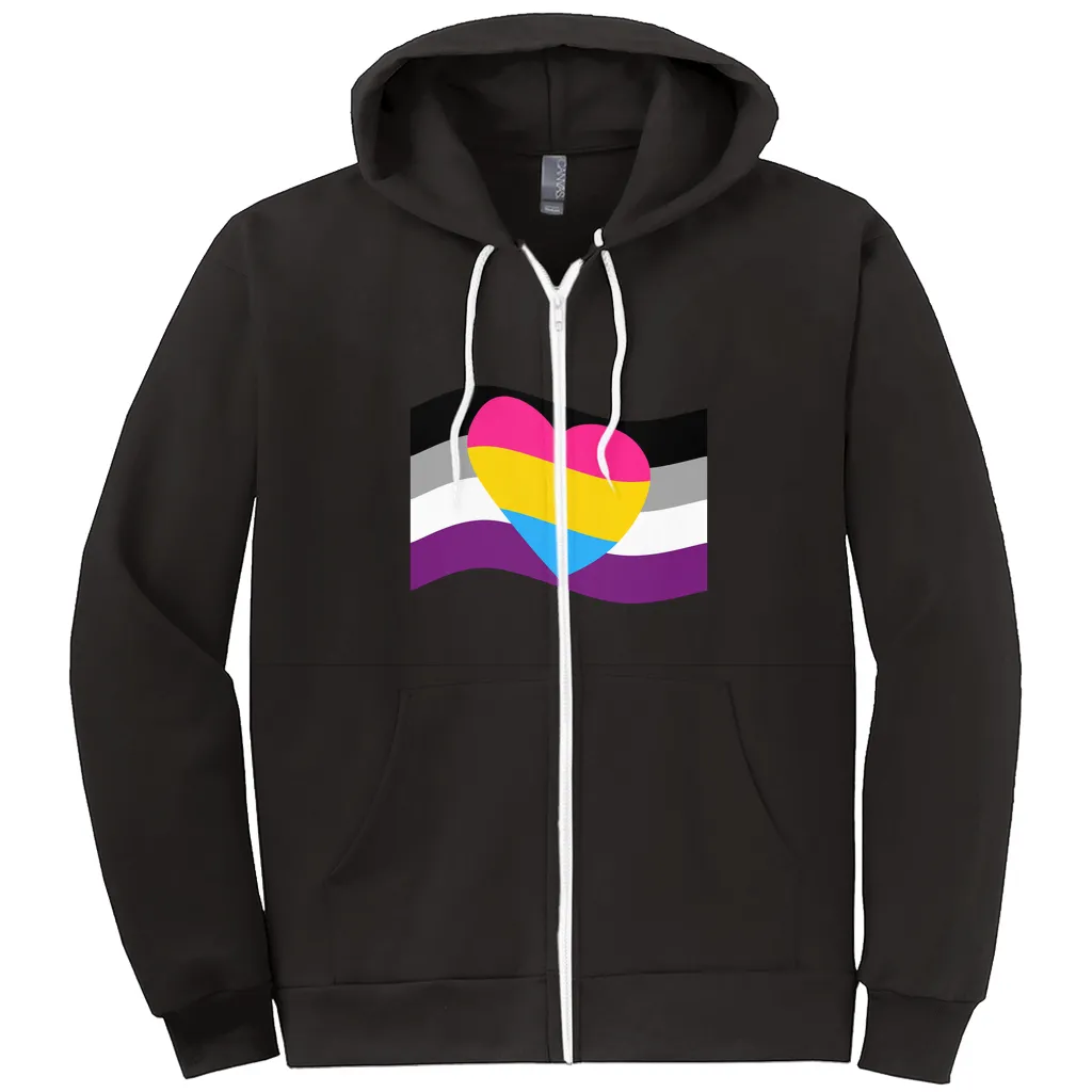 Aro Ace Pride Relaxed Fit Hoodies | Choose Your Flag