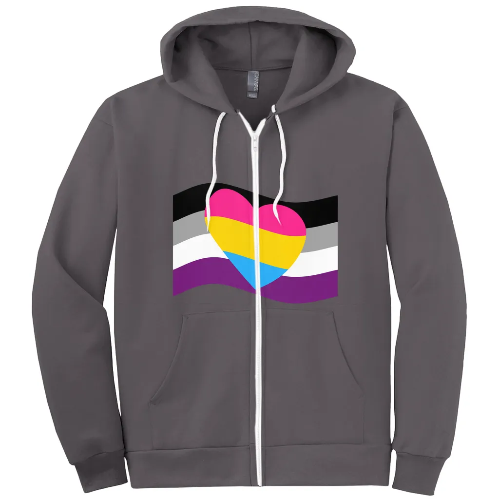 Aro Ace Pride Relaxed Fit Hoodies | Choose Your Flag