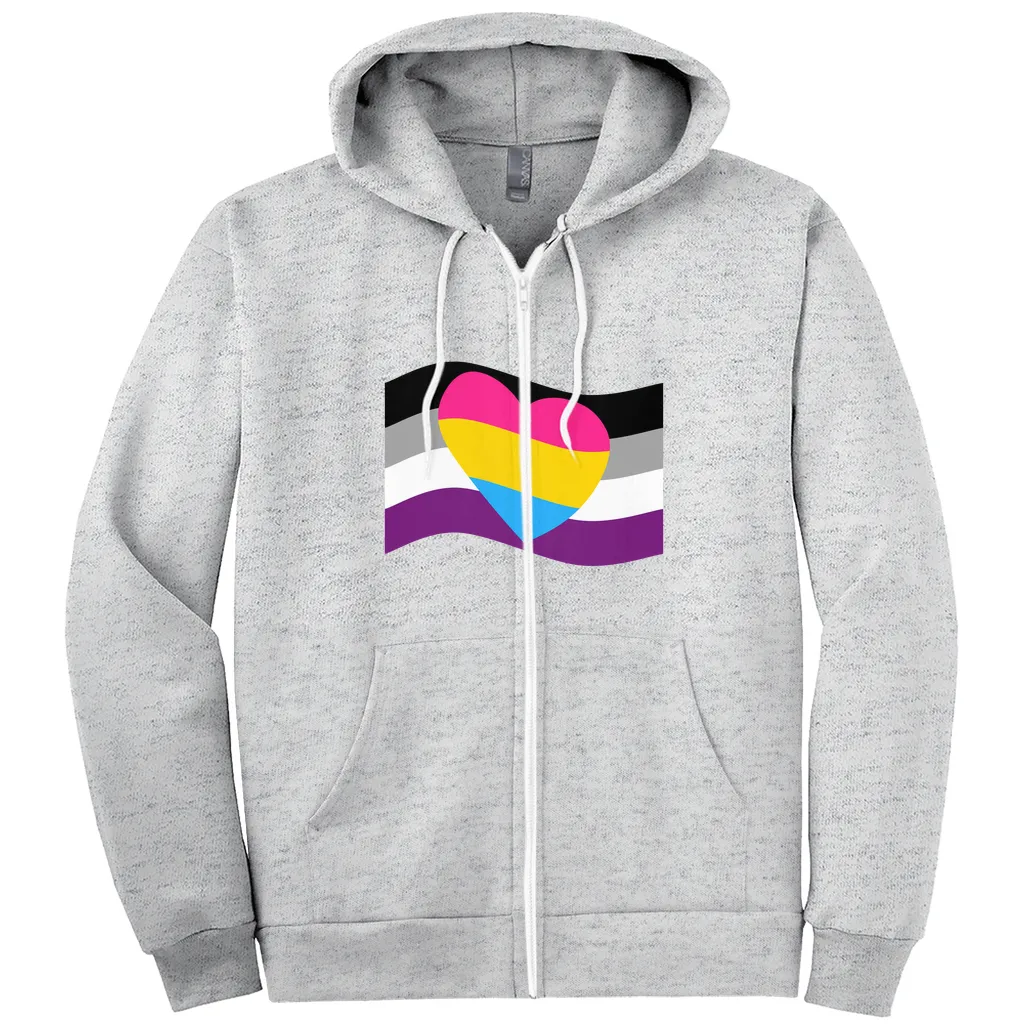 Aro Ace Pride Relaxed Fit Hoodies | Choose Your Flag