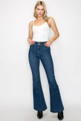 Artemis Vintage High Rise Modern Flare Jeans