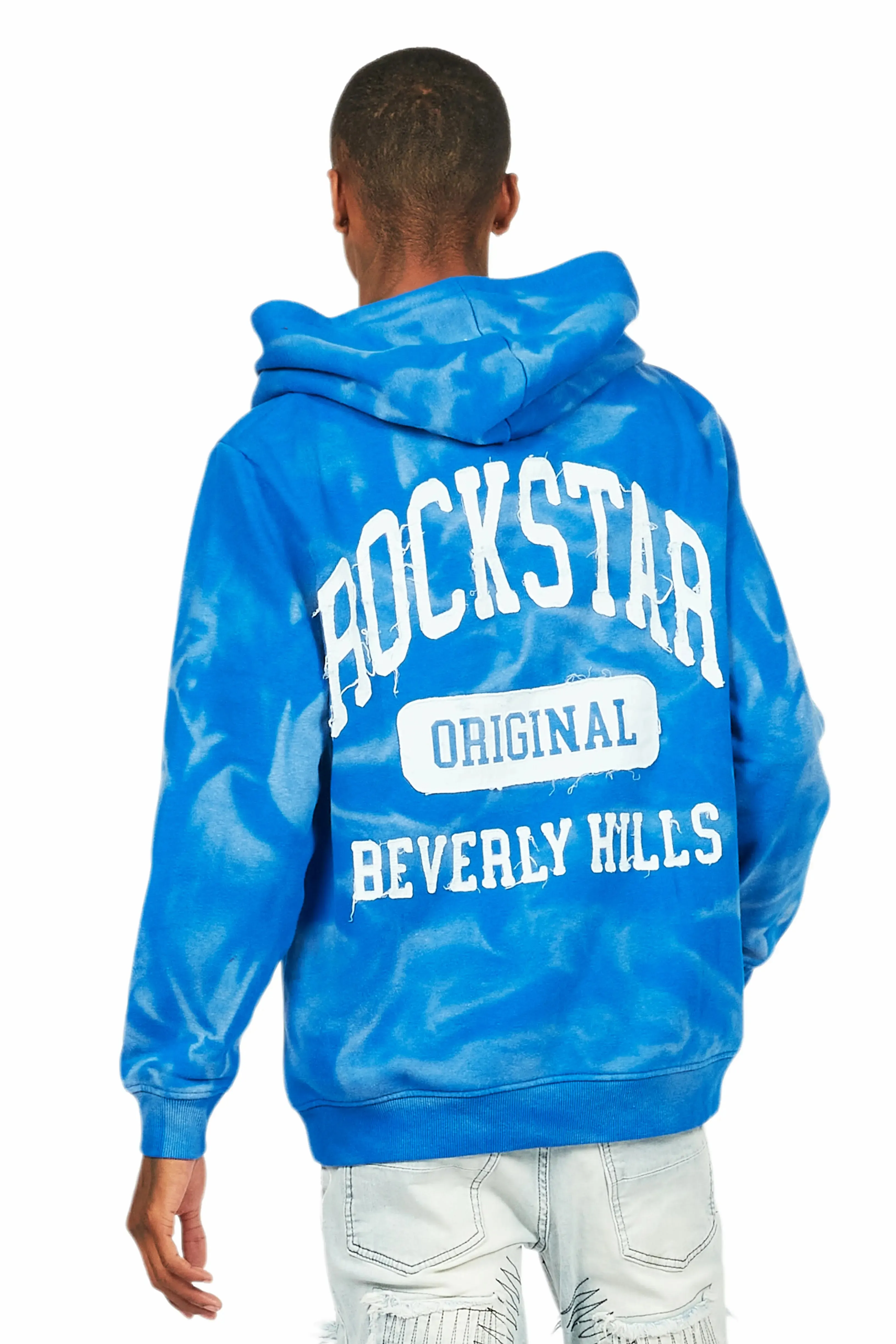 Balta Royal Blue Graphic Painter Hoodie