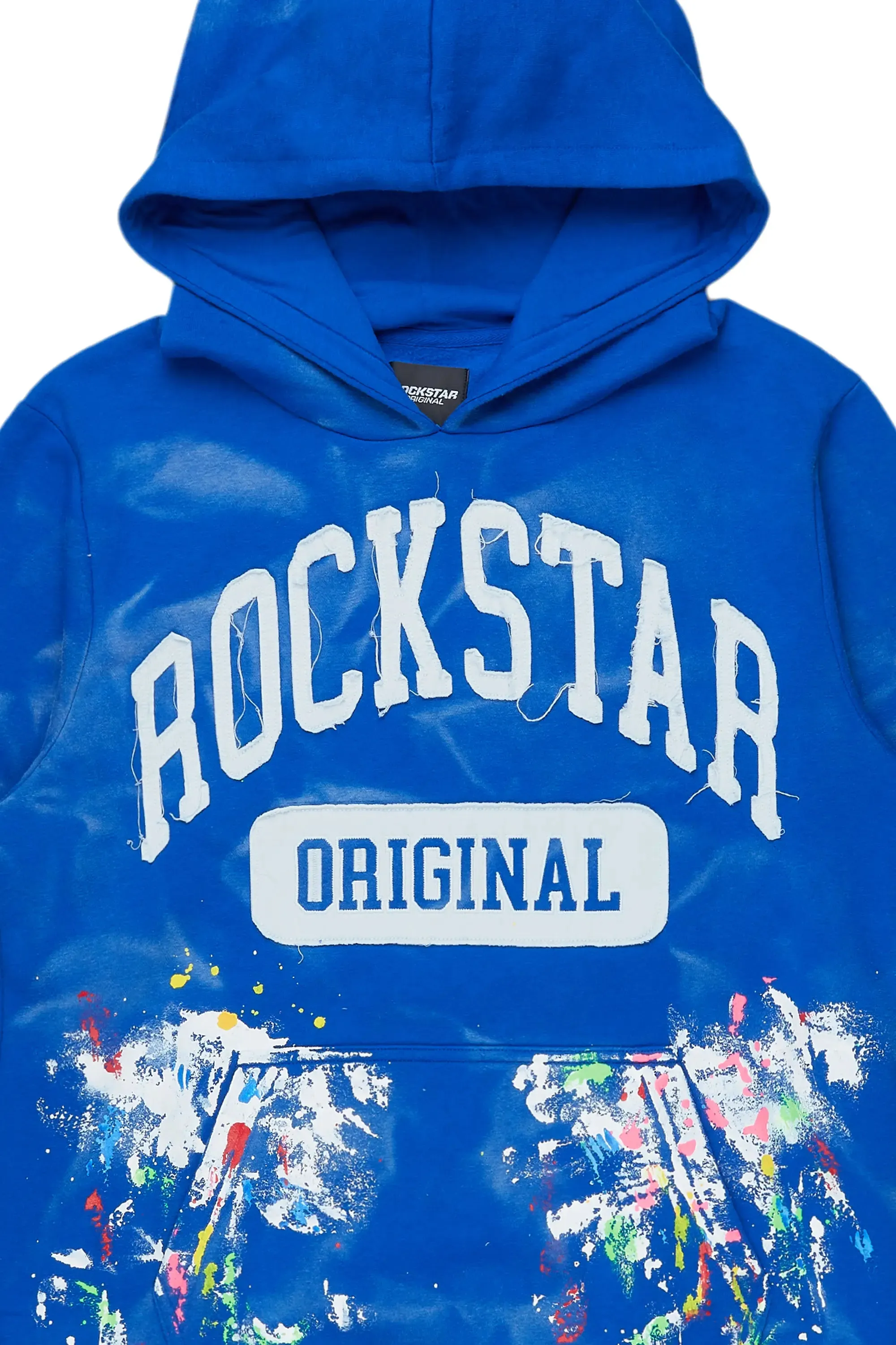 Balta Royal Blue Graphic Painter Hoodie