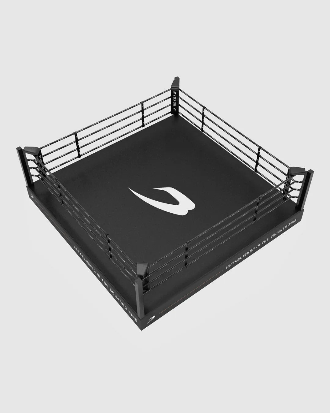 BOXRAW 12" Pro Training Boxing Ring - Black/Classic