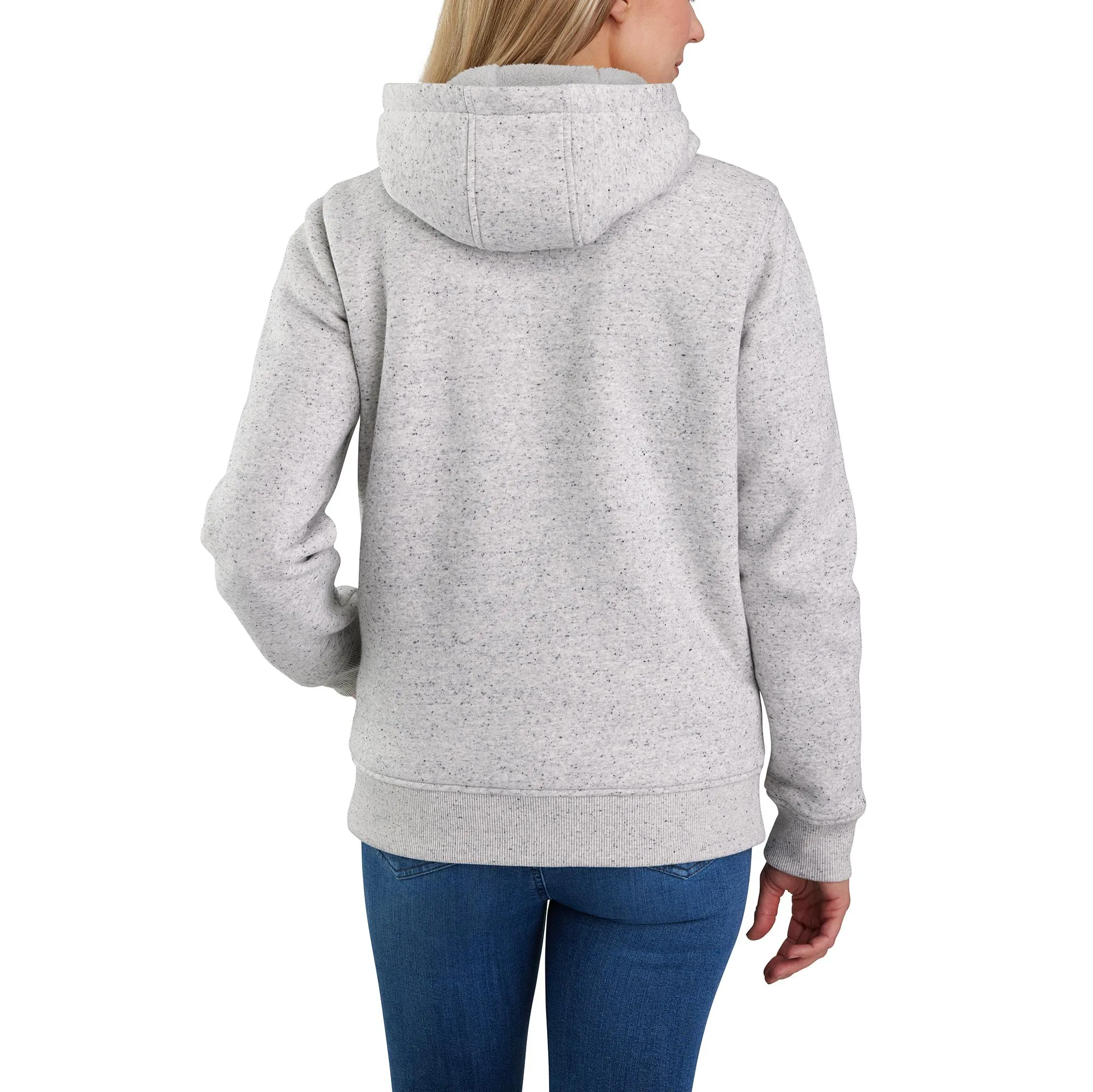 Carhartt Women's Relaxed Fit Sherpa-Lined Full-Zip Hoodie