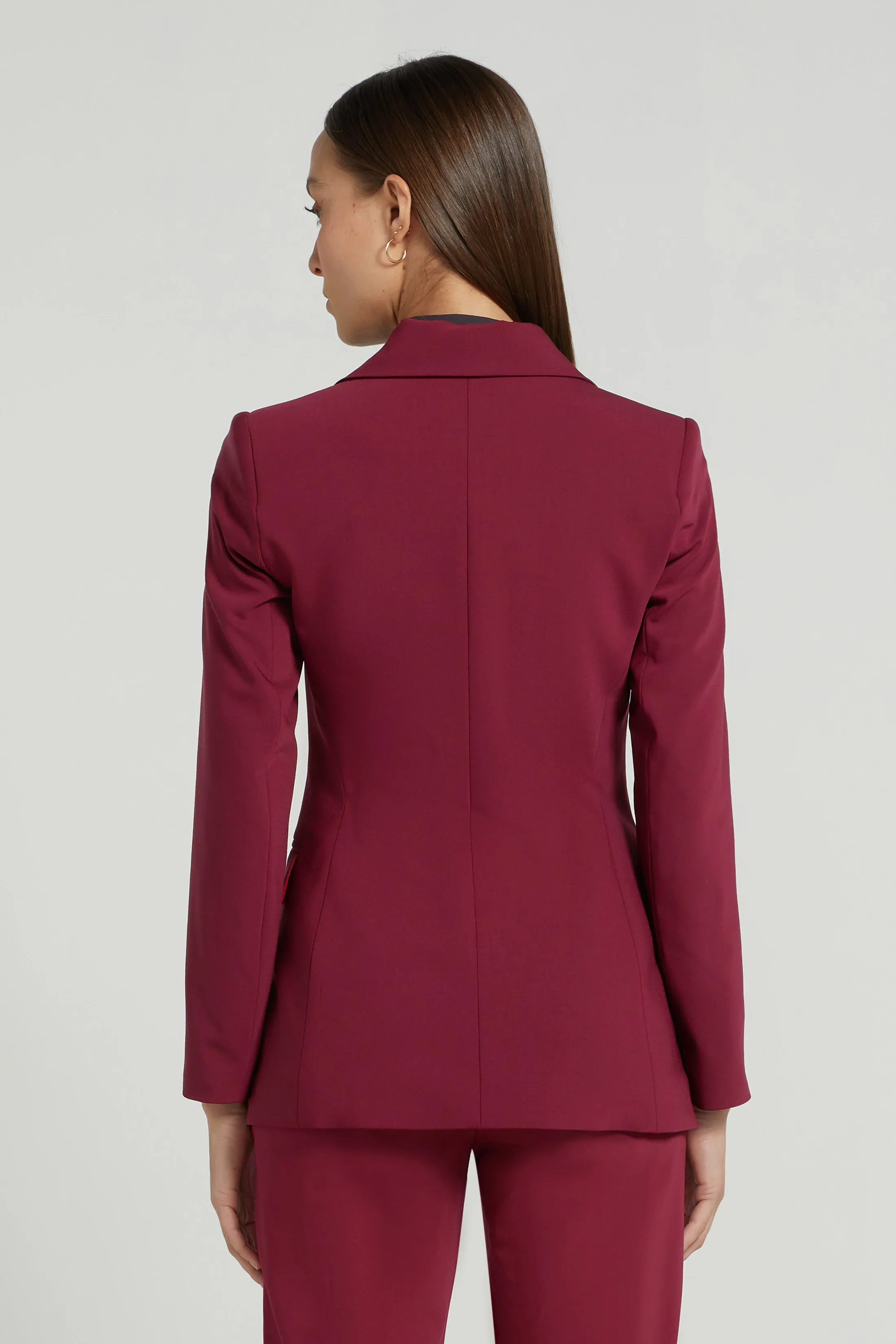 CLASSIC BLAZER POMEGRANATE