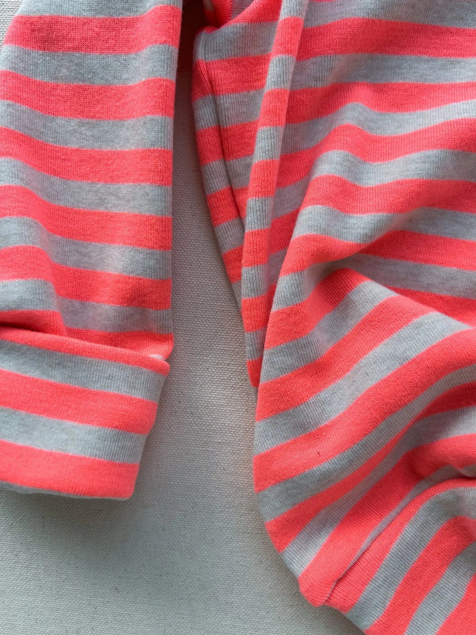 CLASSIC HOODIE | NEON & OATMEAL STRIPE