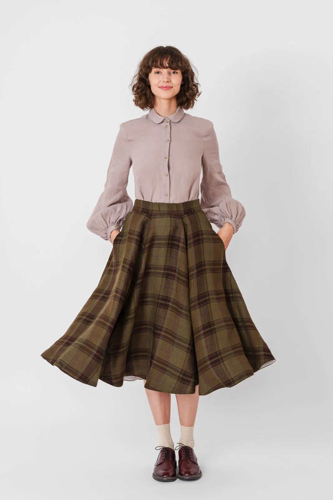 Classic Skirt, Twill Linen