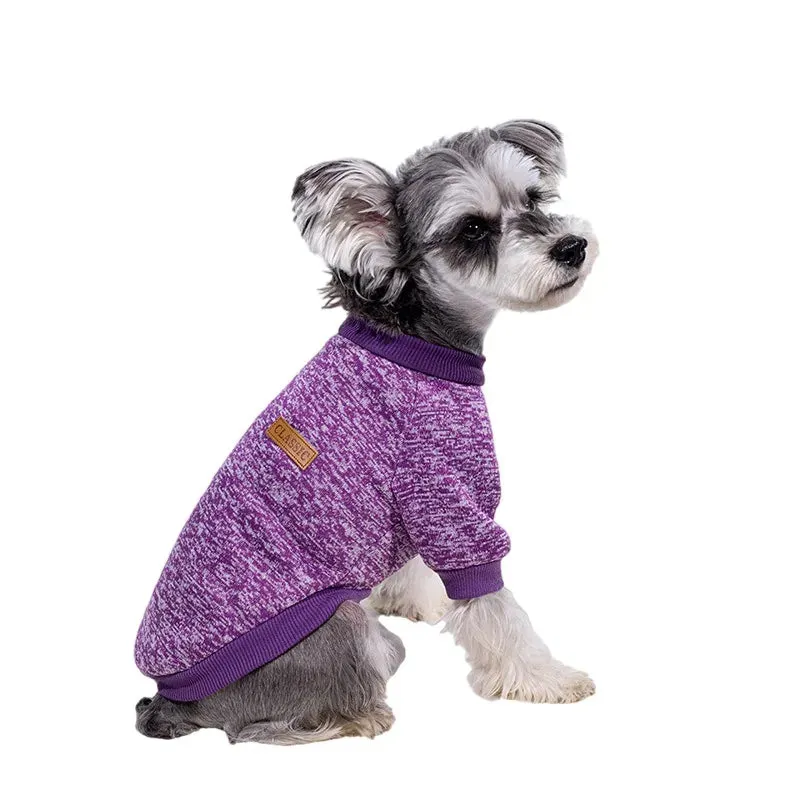 Cozy Winter Dog Vest for Small Breeds & Cats