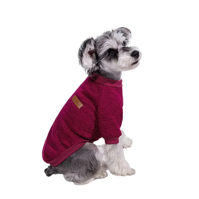 Cozy Winter Dog Vest for Small Breeds & Cats