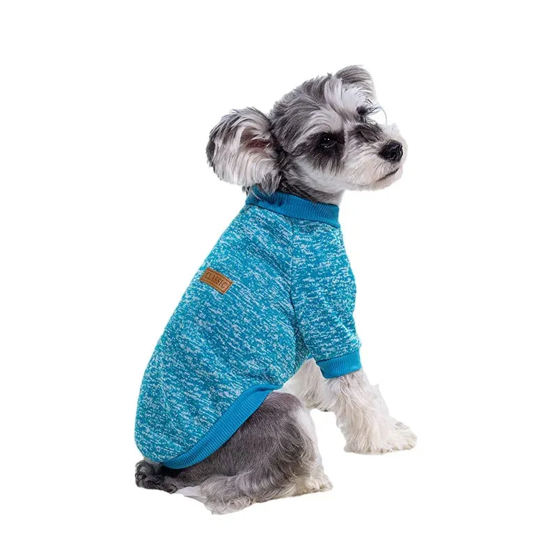 Cozy Winter Dog Vest for Small Breeds & Cats