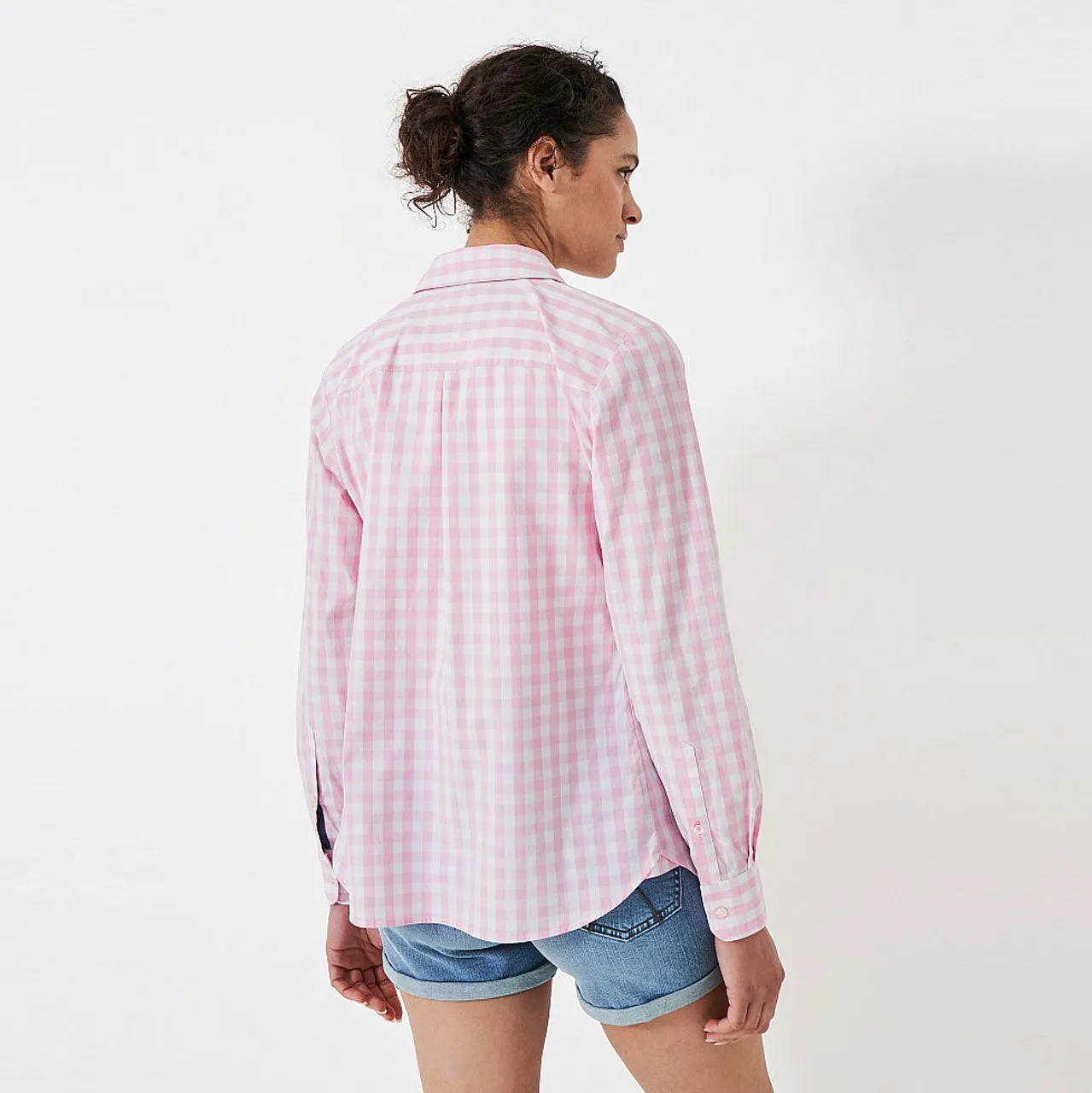 Crew Ladies Gingham Classic Fit Shirt