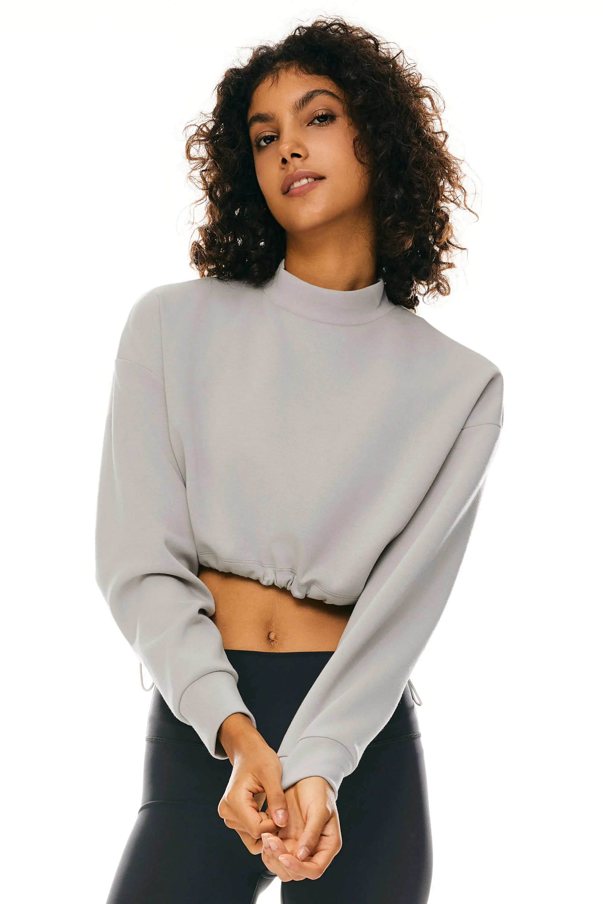 Cropped Casual Sweatshirt