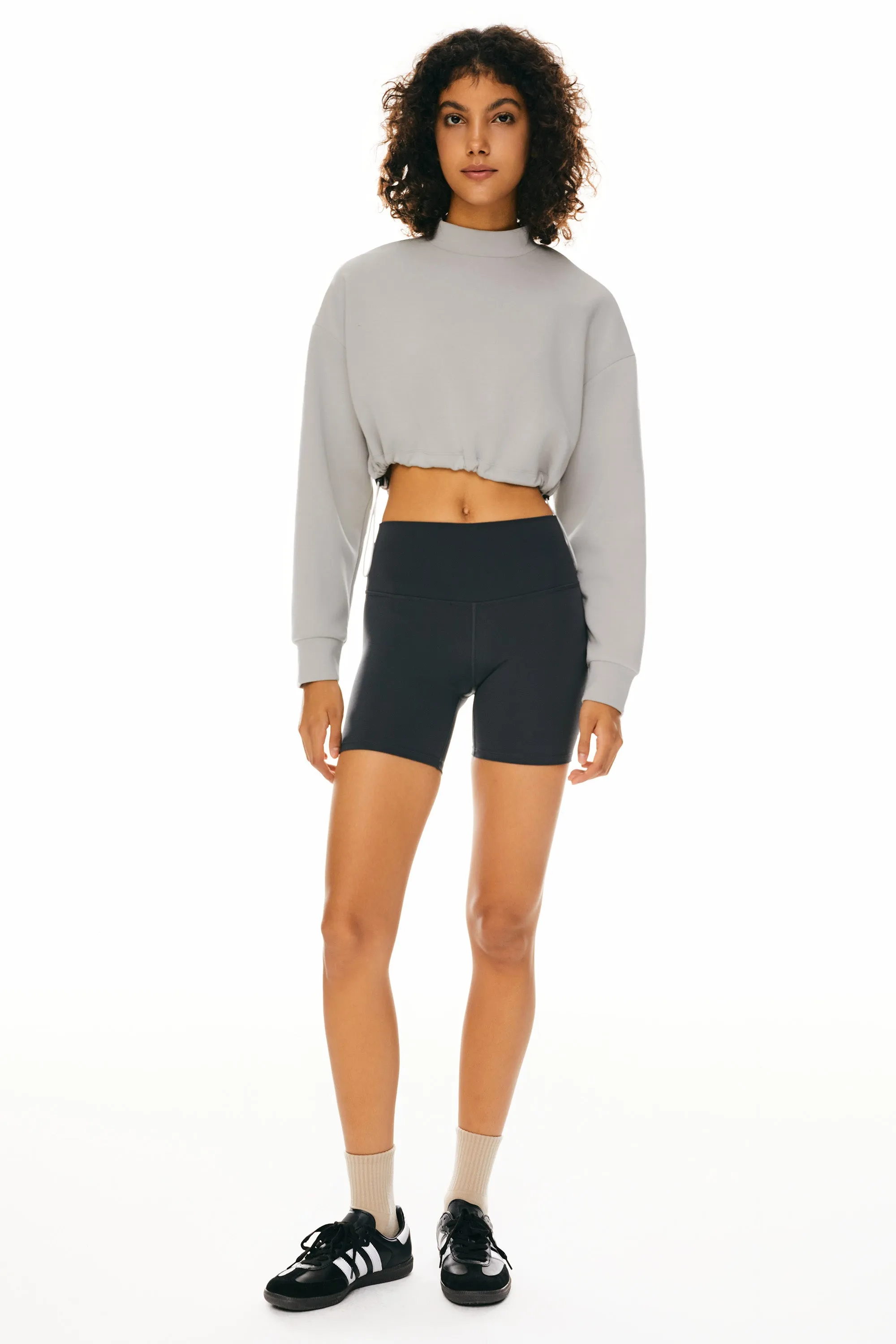 Cropped Casual Sweatshirt