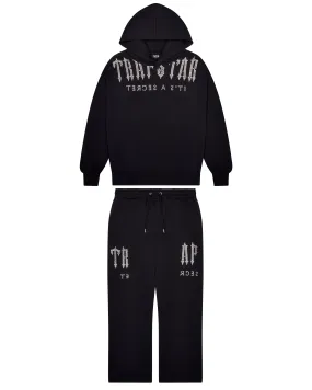 Deconstructed Decoded Diamante Tracksuit - Black