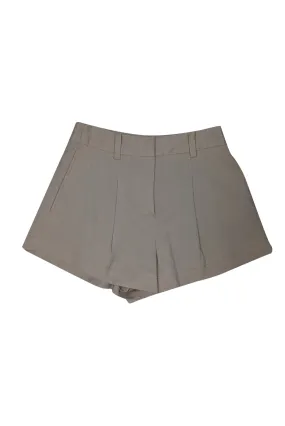 Derek Lam - Almond Beige Linen Blend Shorts Sz 4