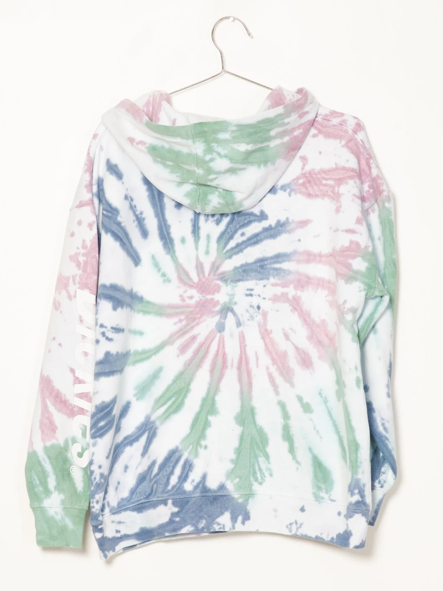 DICKIES TIE DYE RELAXED PULLOVER HOODIE - CLEARANCE