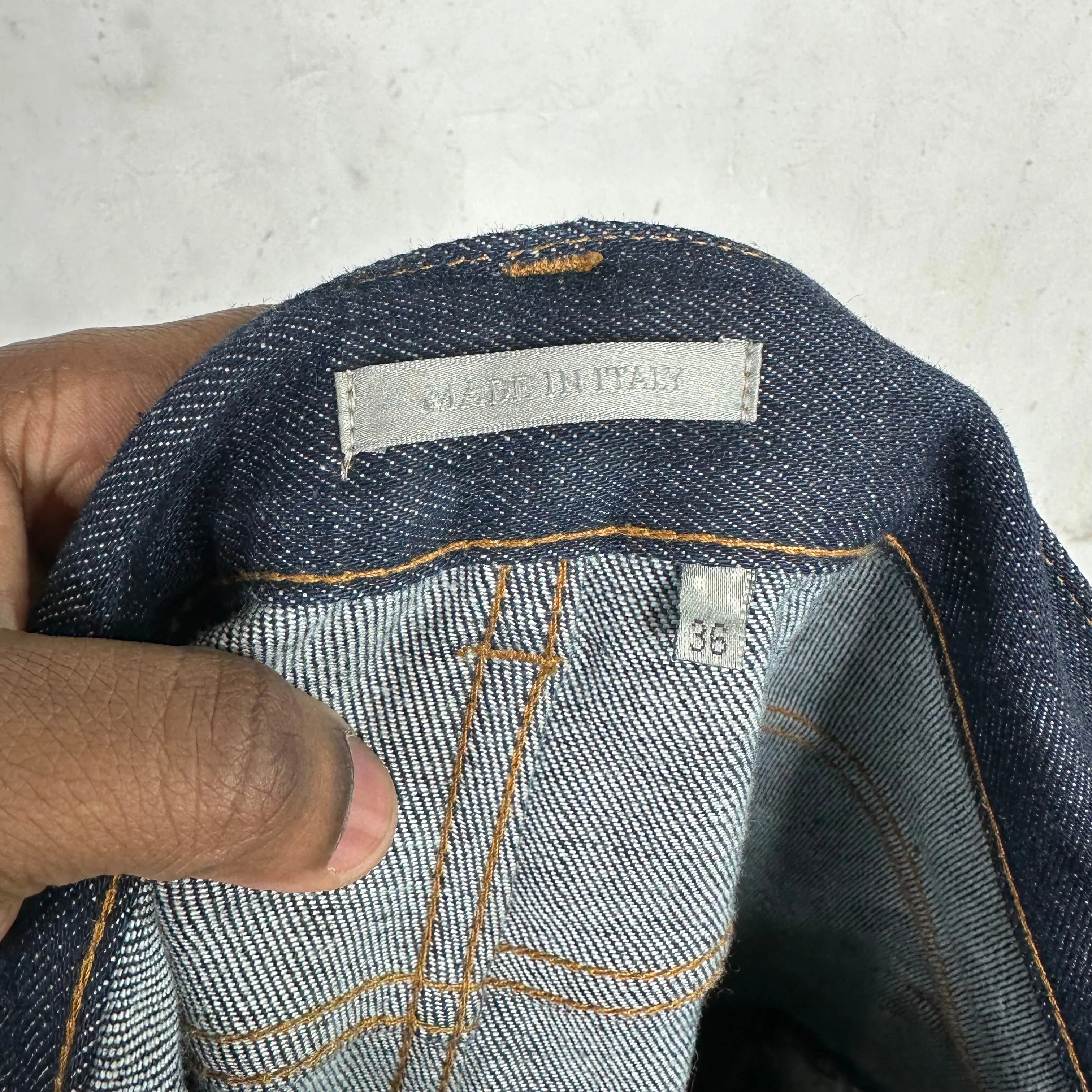 Dior Blue Straight Jeans