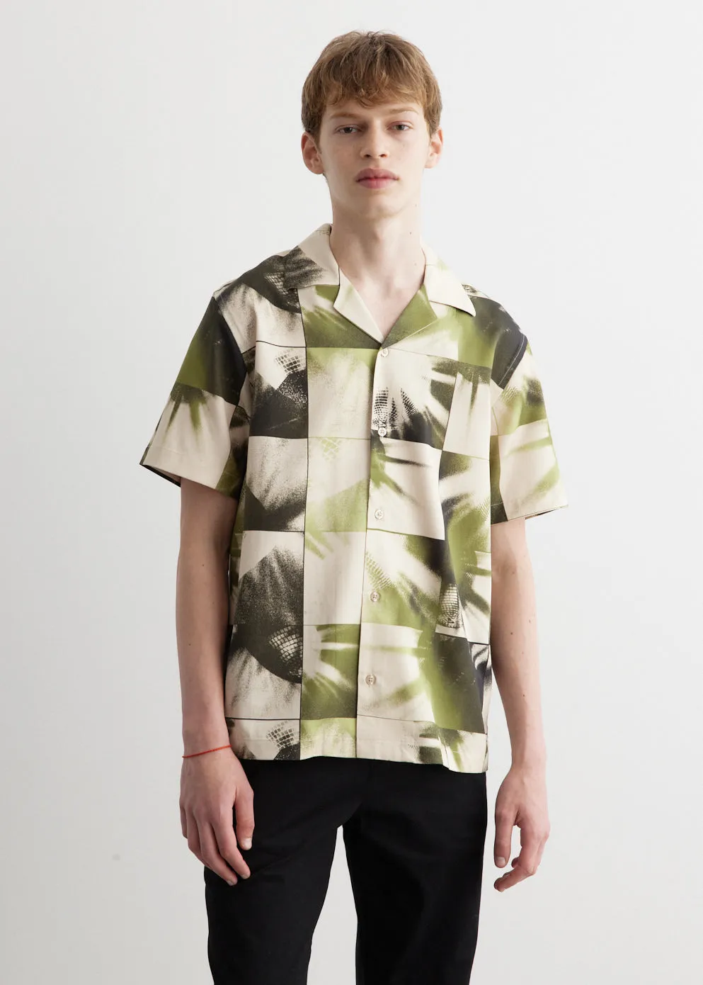 Disco Print Canty Short Sleeve Shirt