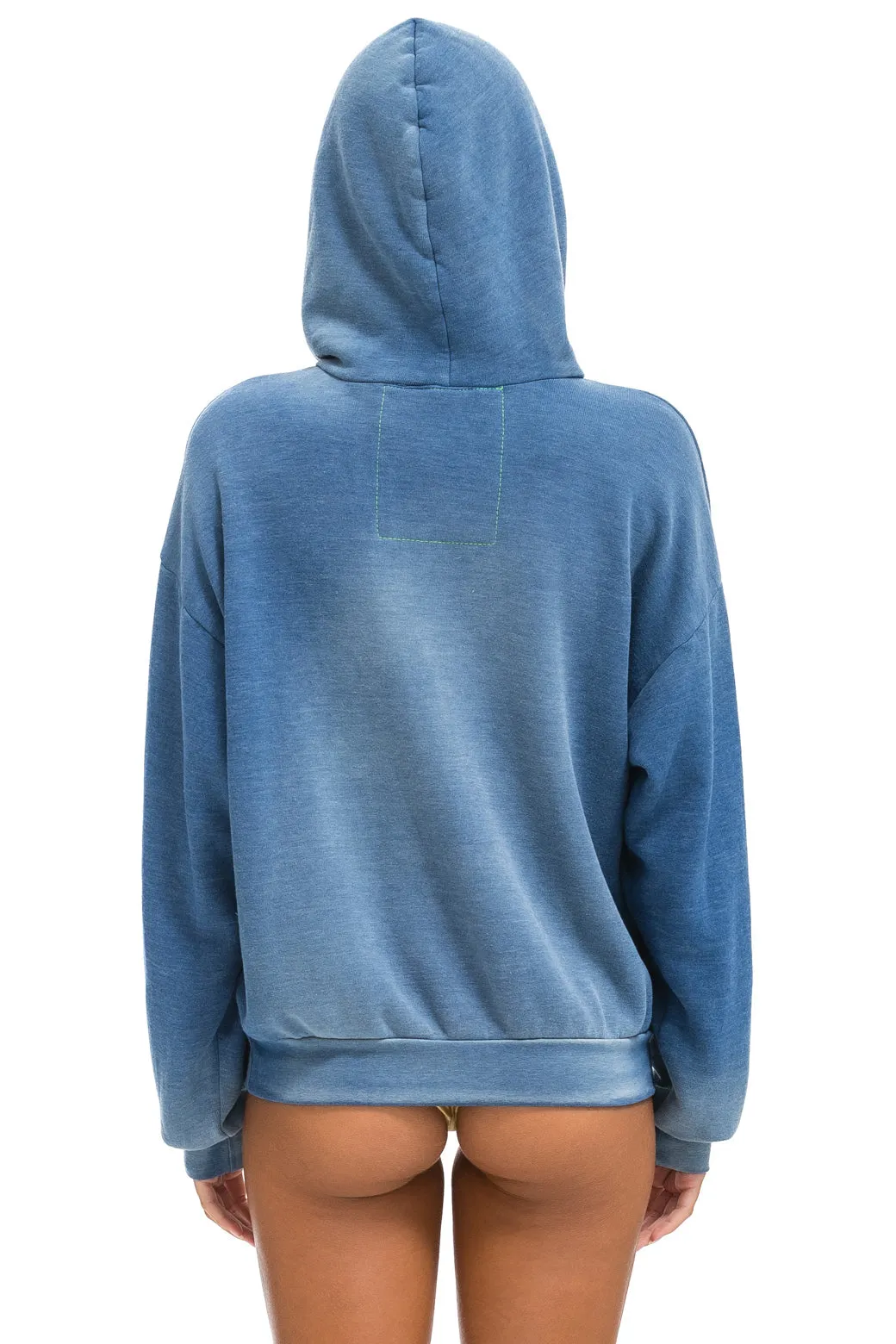 ESSENTIAL RELAXED PULLOVER HOODIE - FADED WATER