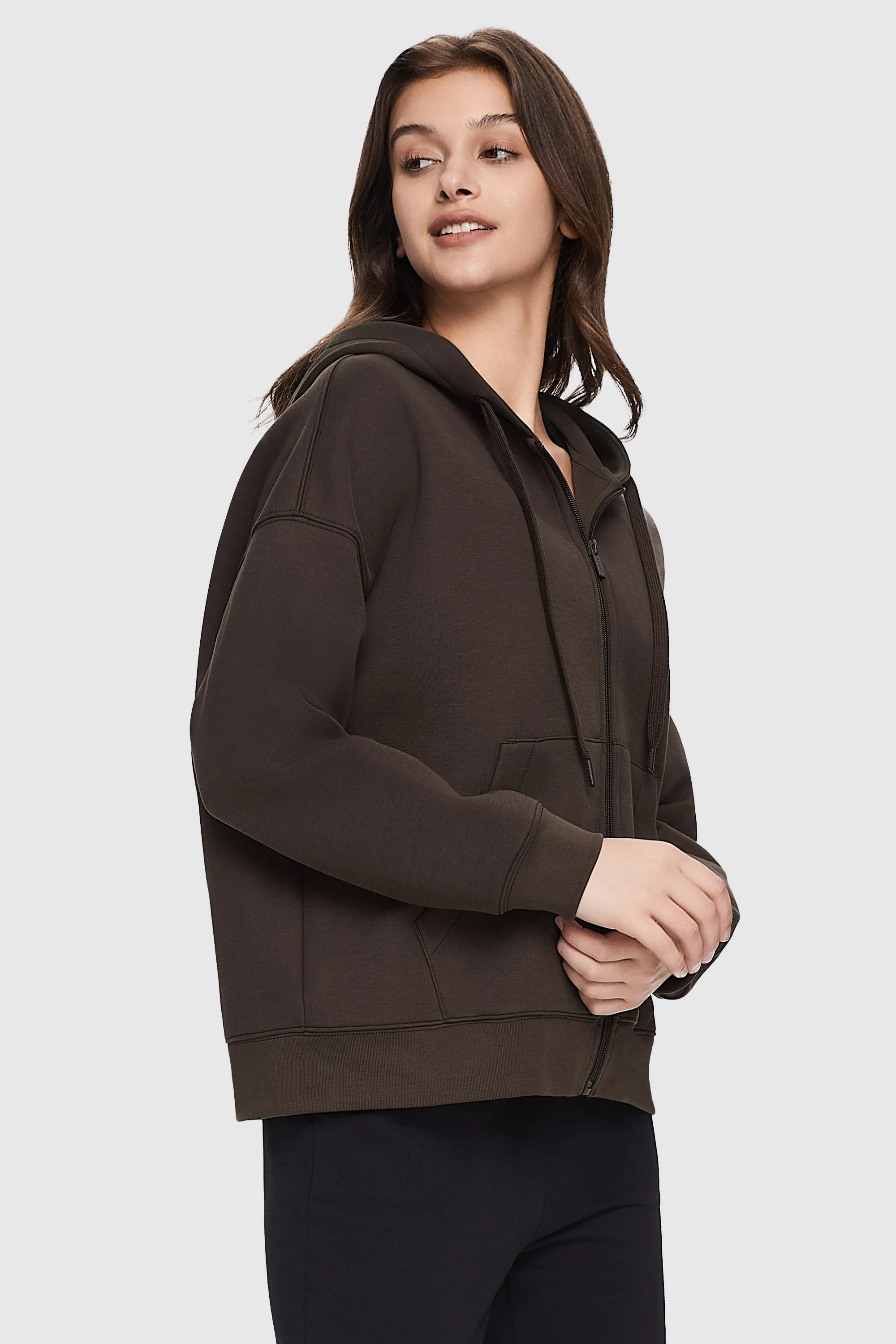 Full-Zip Athletic Hoodie