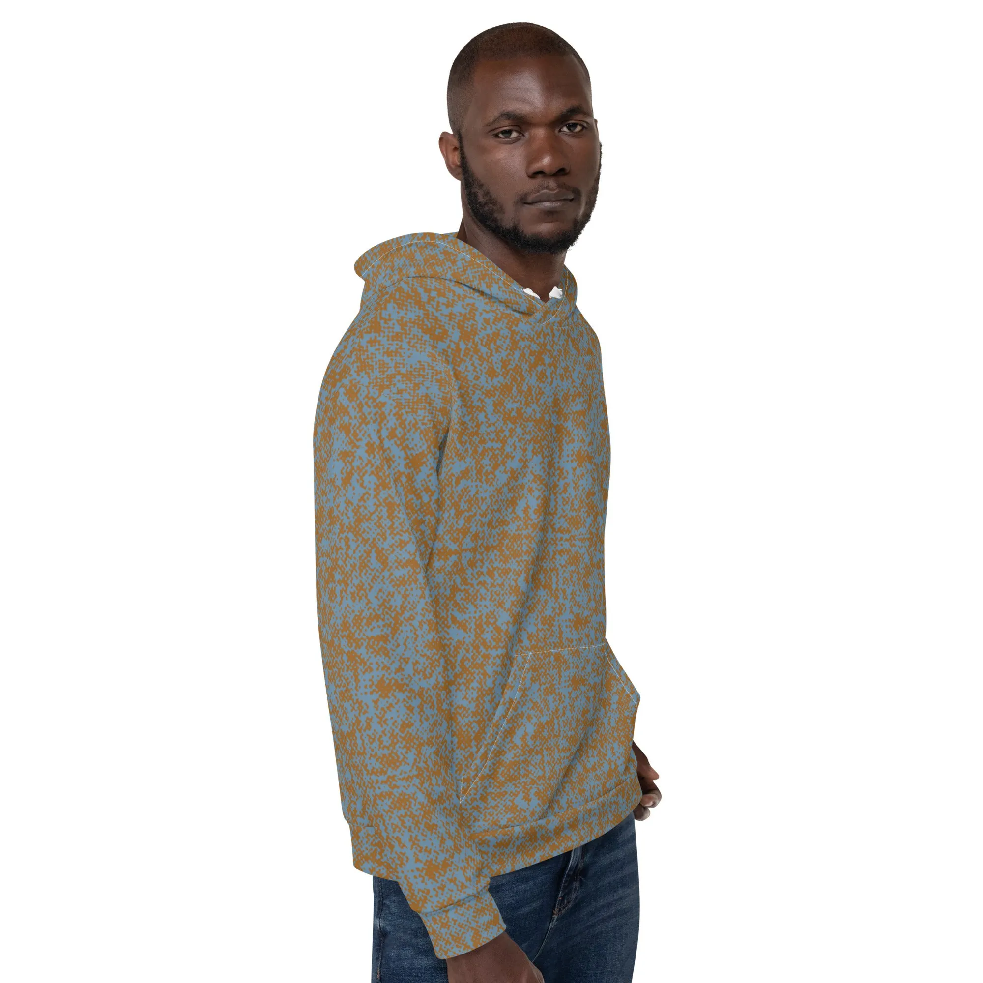 Humble Sportswear™ Pattens Brown Relaxed Fit Hoodie