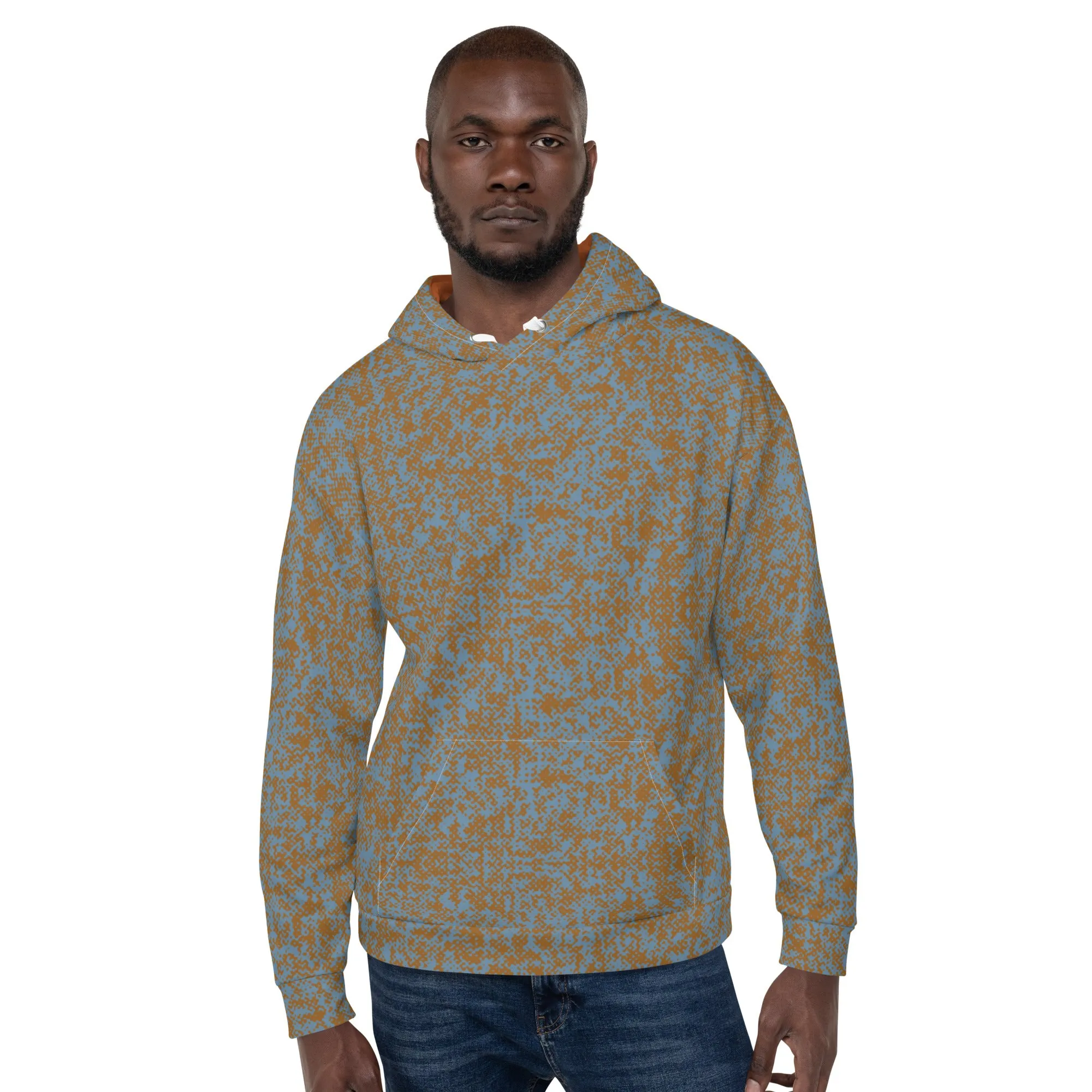 Humble Sportswear™ Pattens Brown Relaxed Fit Hoodie