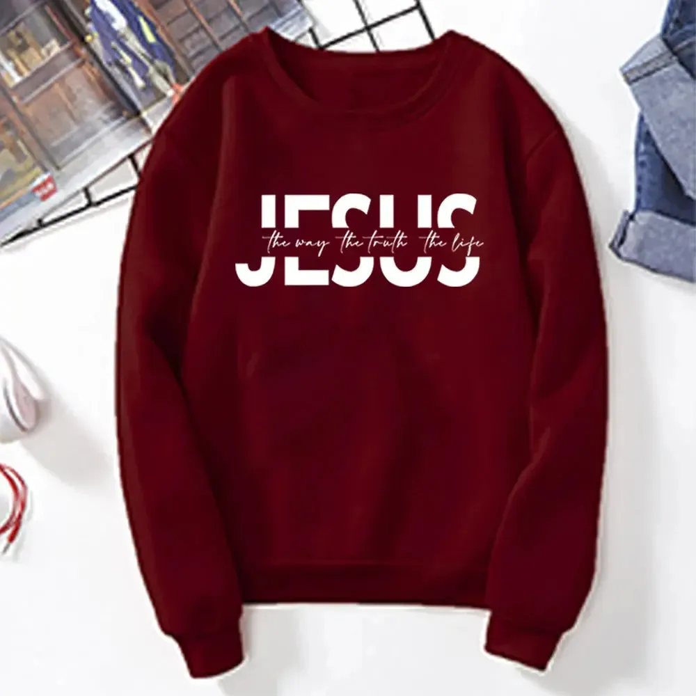 Jesus Bible Verse  Sweatshirt