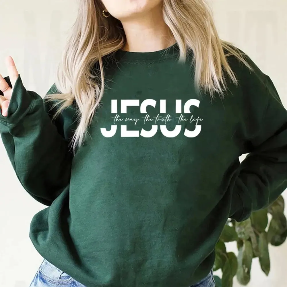 Jesus Bible Verse  Sweatshirt