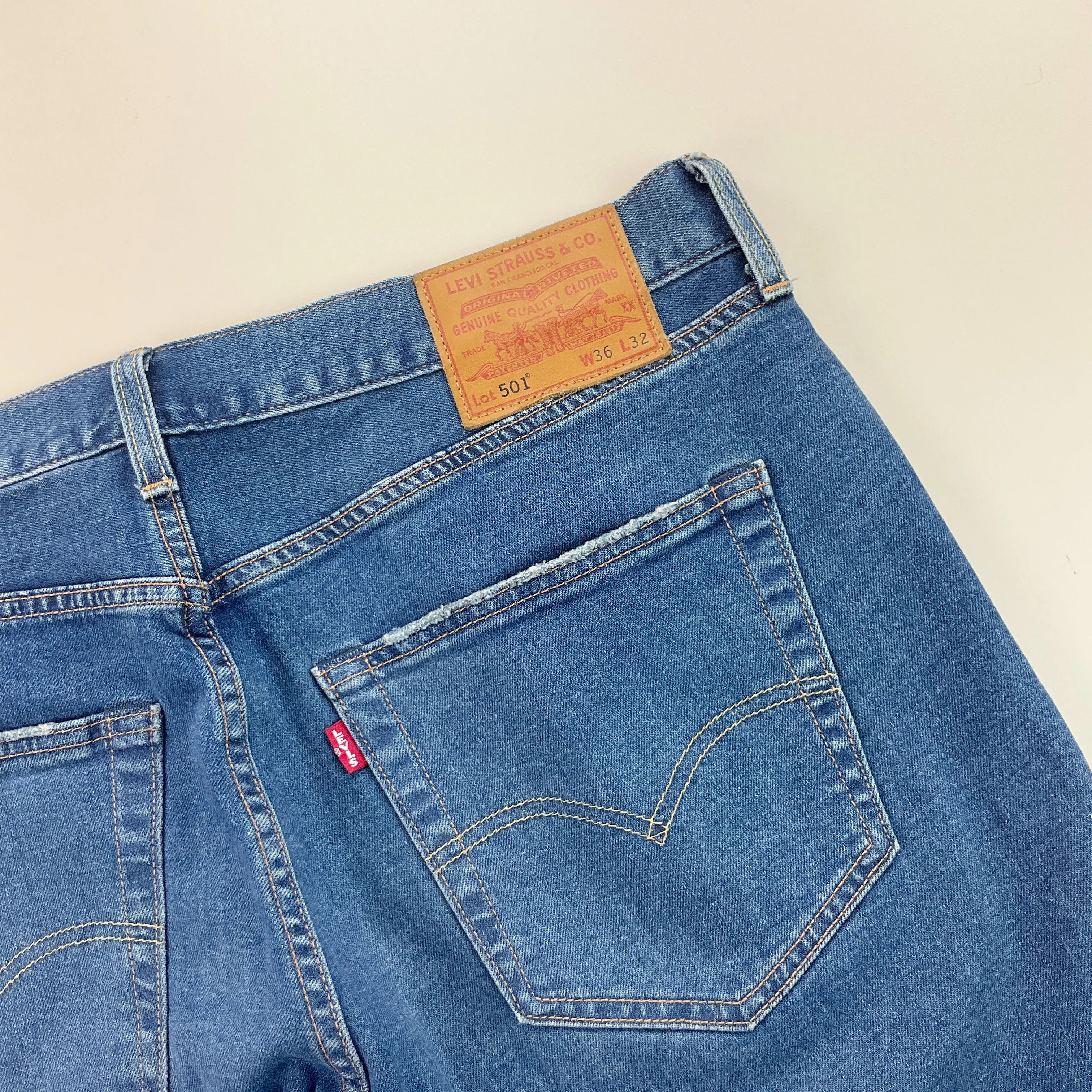 Levi's 501 Denim Jeans - W36 L32