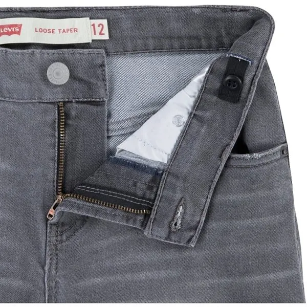 Levi's Stay Loose Taper Jeans Graphite Pencil- No Destruct