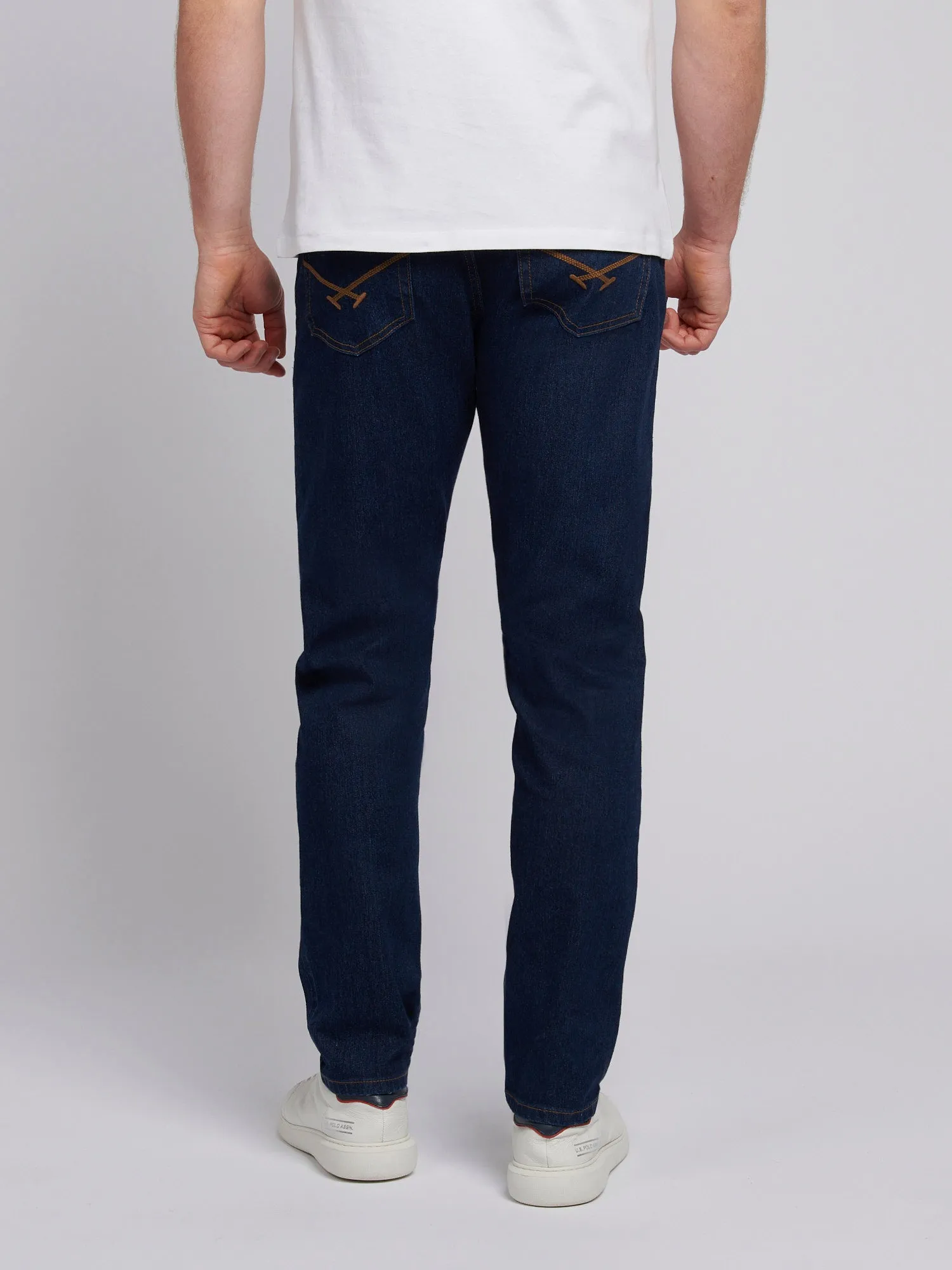 Mens Classic Fit Jean in Rinse Wash