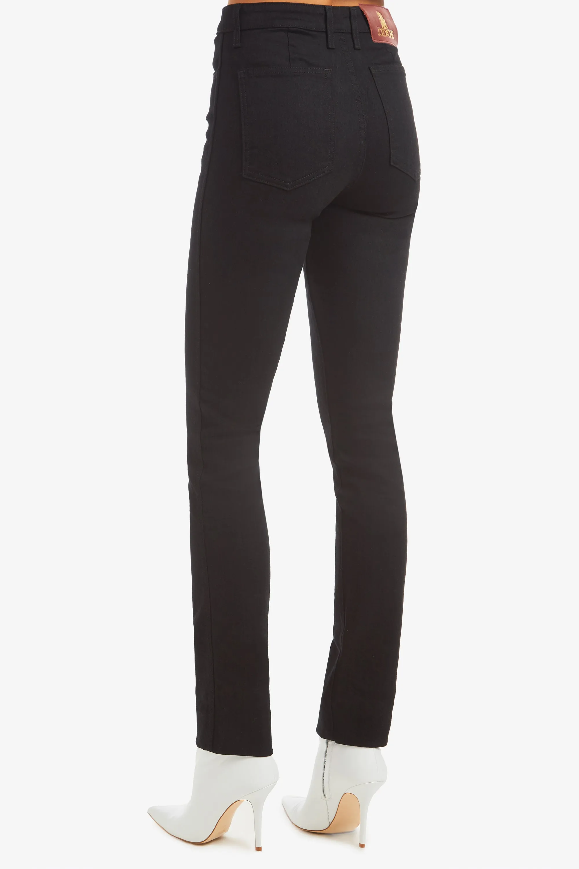 Modern Black High-Rise Slim