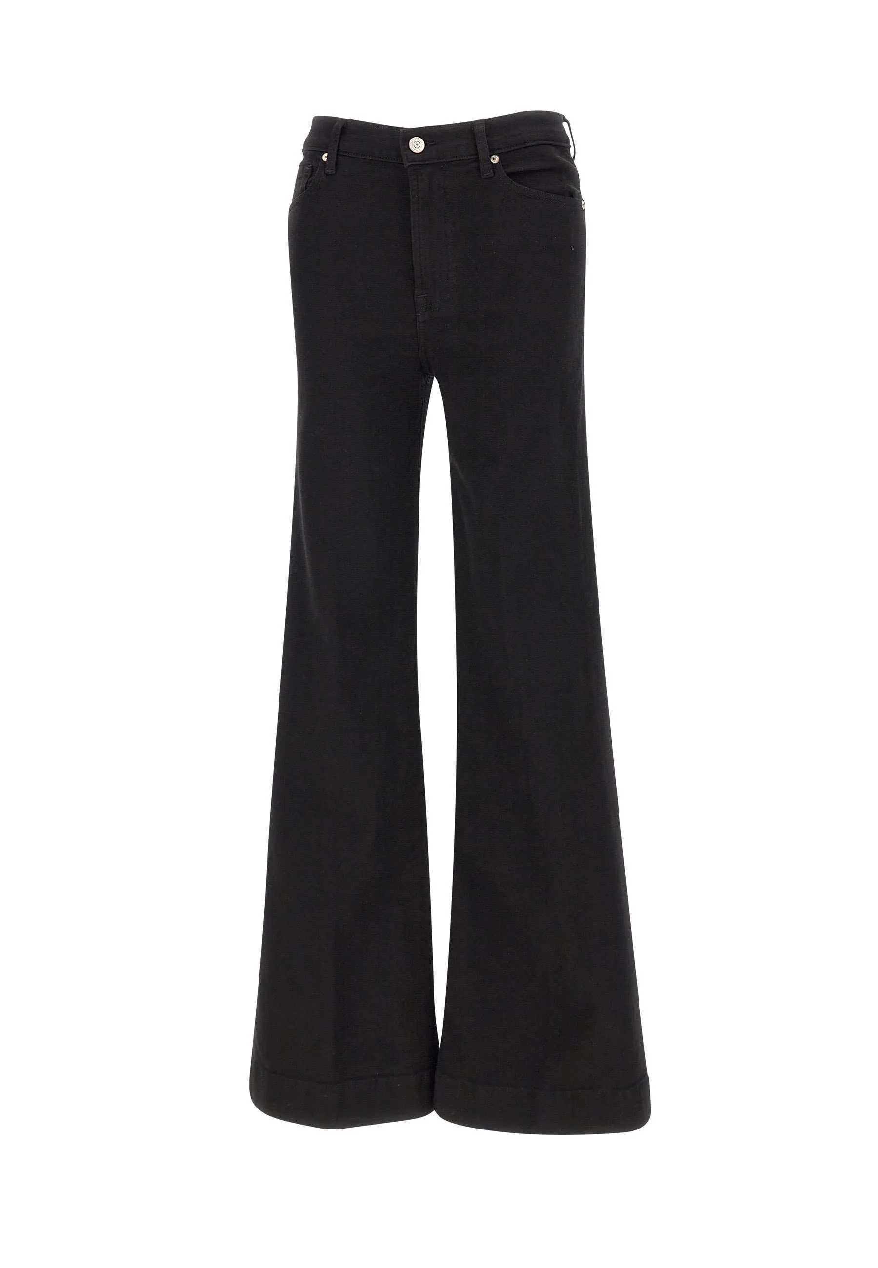 Modern Dojo Flared Black Jeans