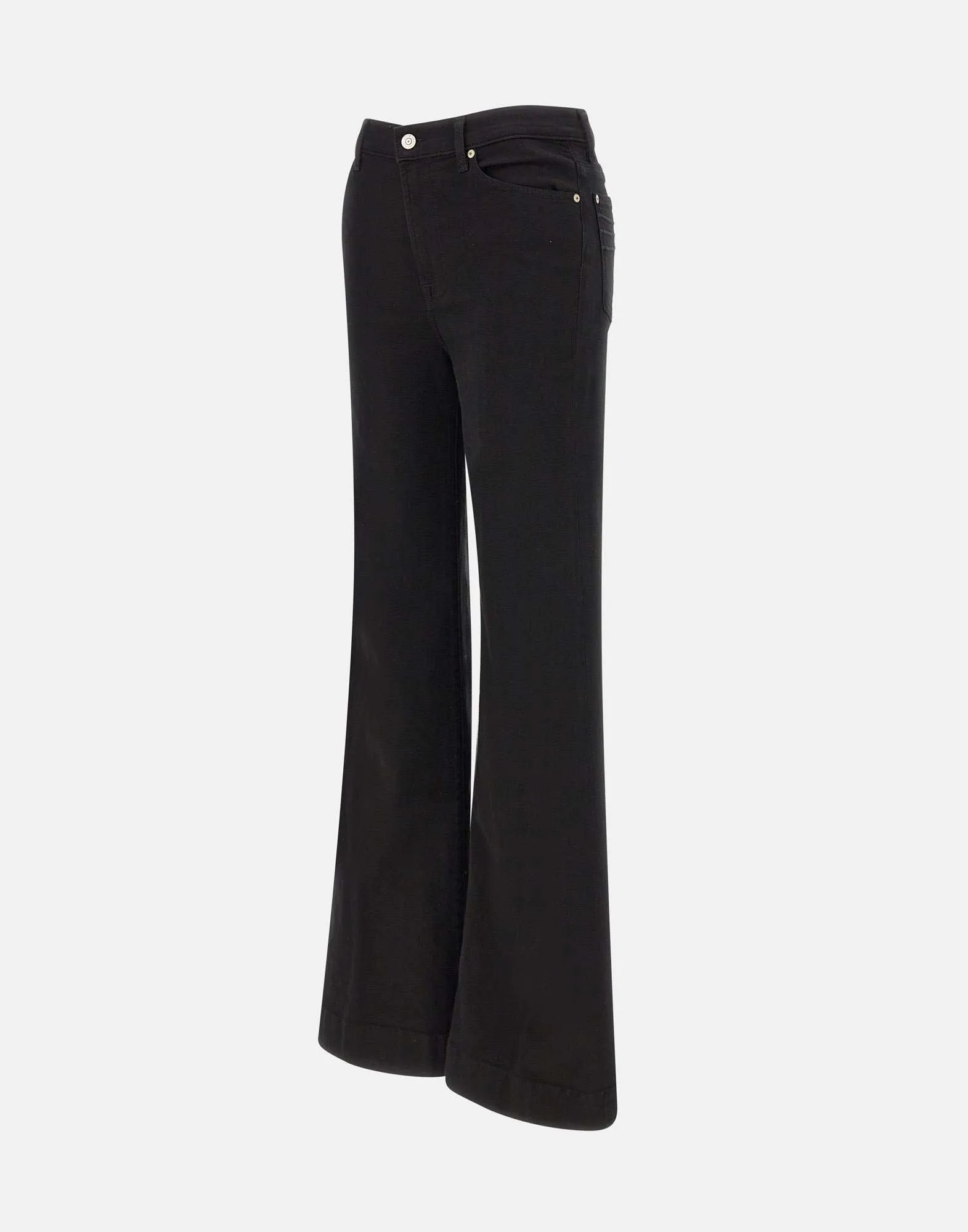 Modern Dojo Flared Black Jeans