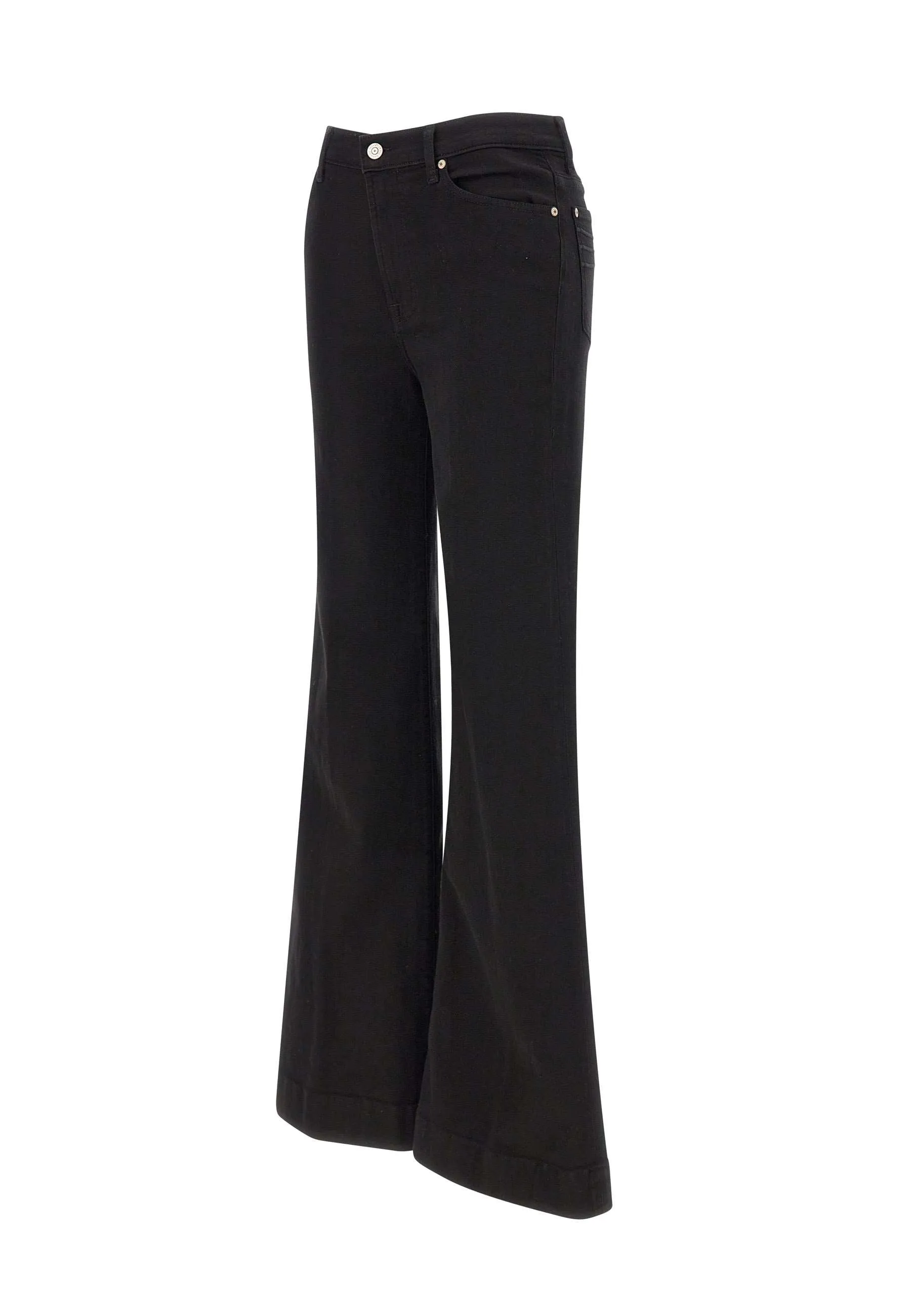 Modern Dojo Flared Black Jeans