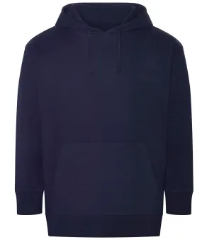 Navy - Crater recycled hoodie