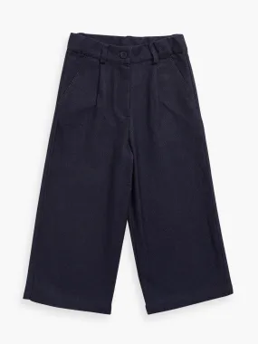 Navy twill Cyrilla trousers