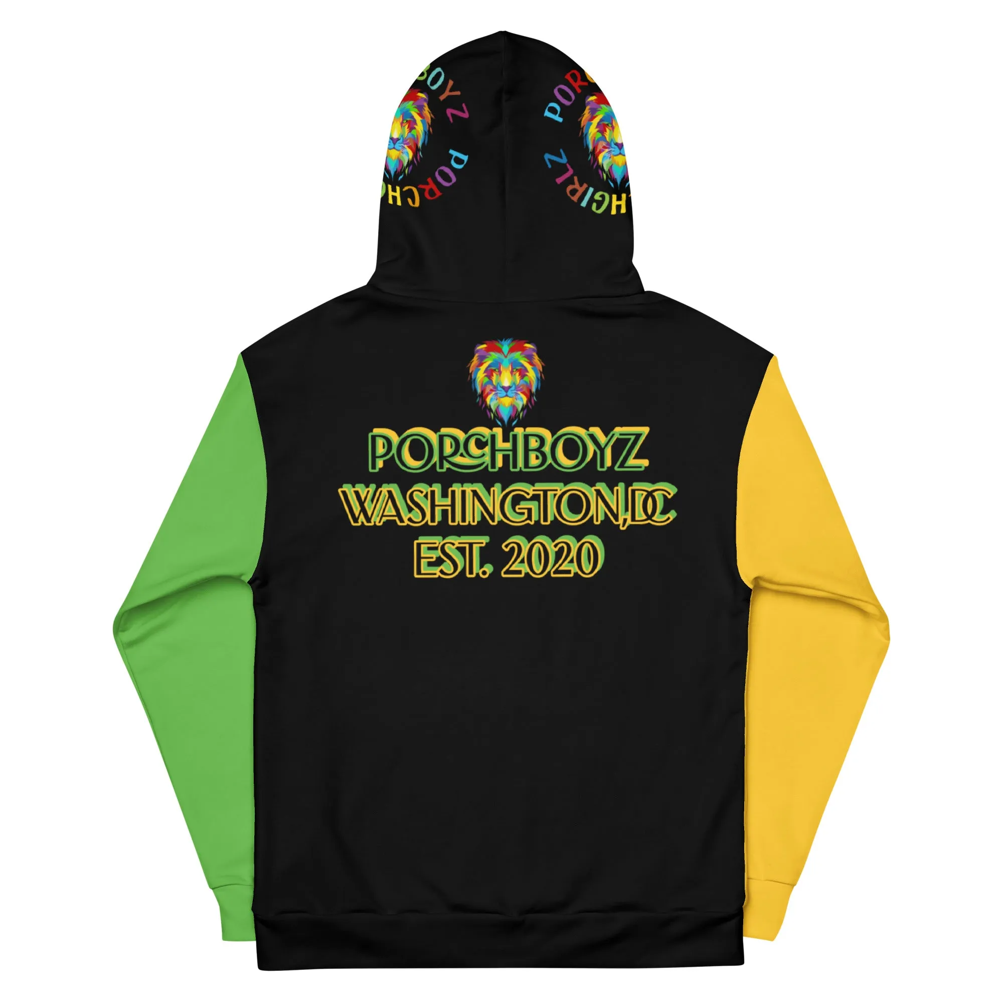 Porchboyz Multi Colored Unisex Hoodie