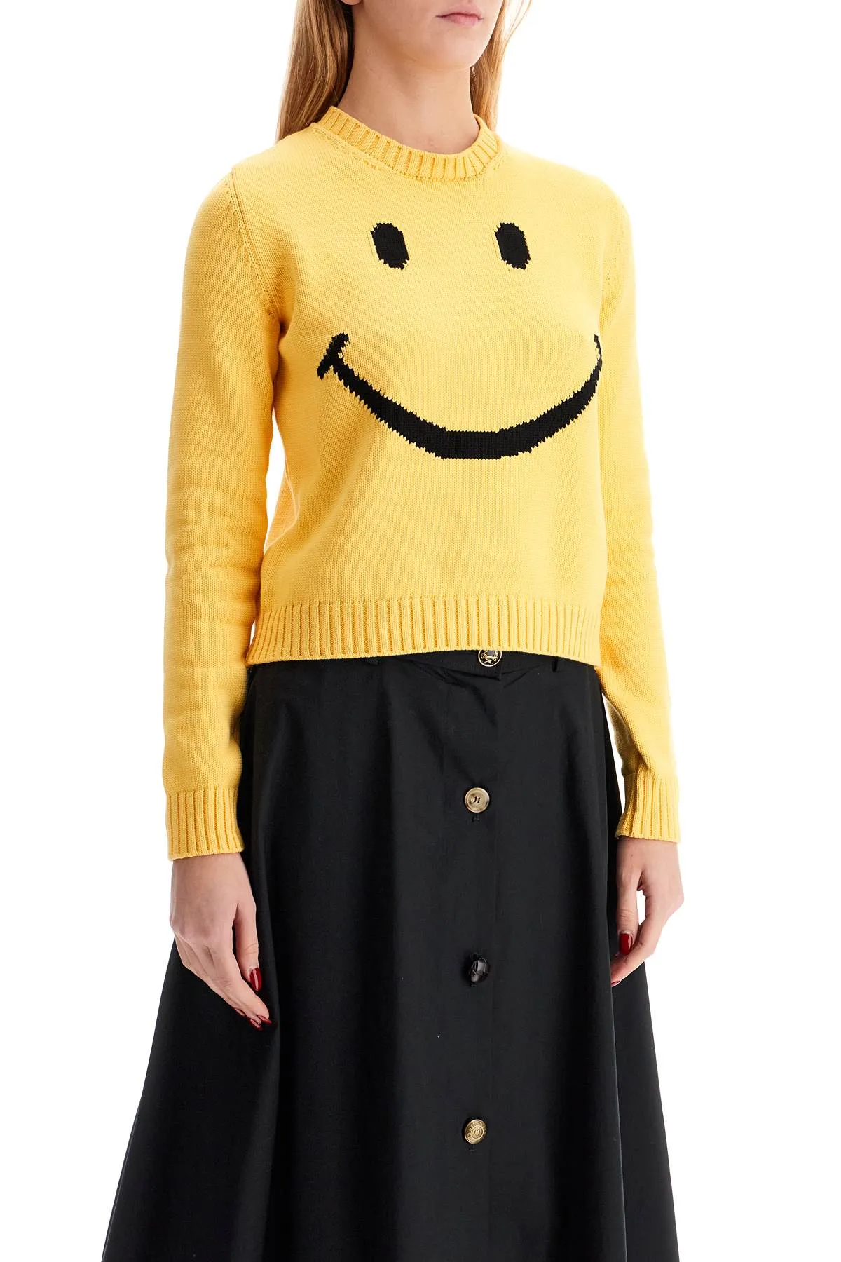 "SMILEY COTTON BLEND T-SHIRT