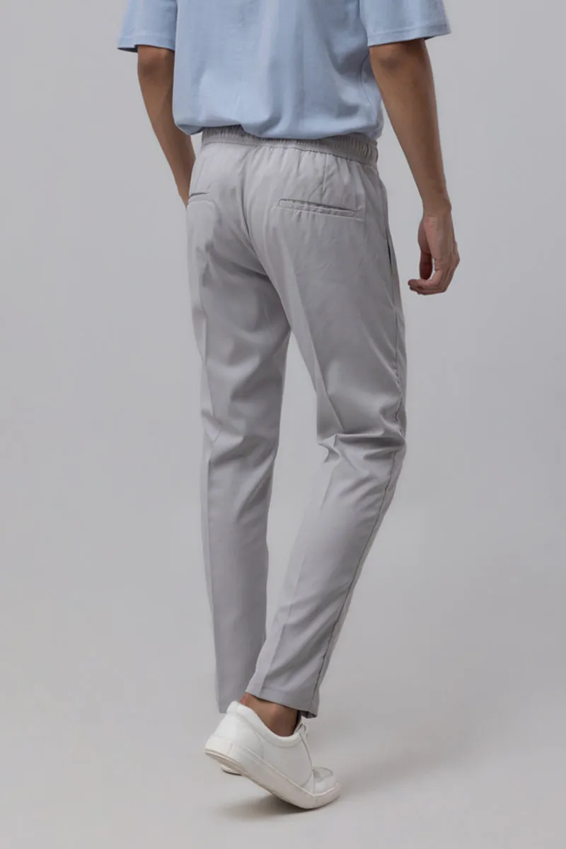 Relaxed Fit Light Grey Pant