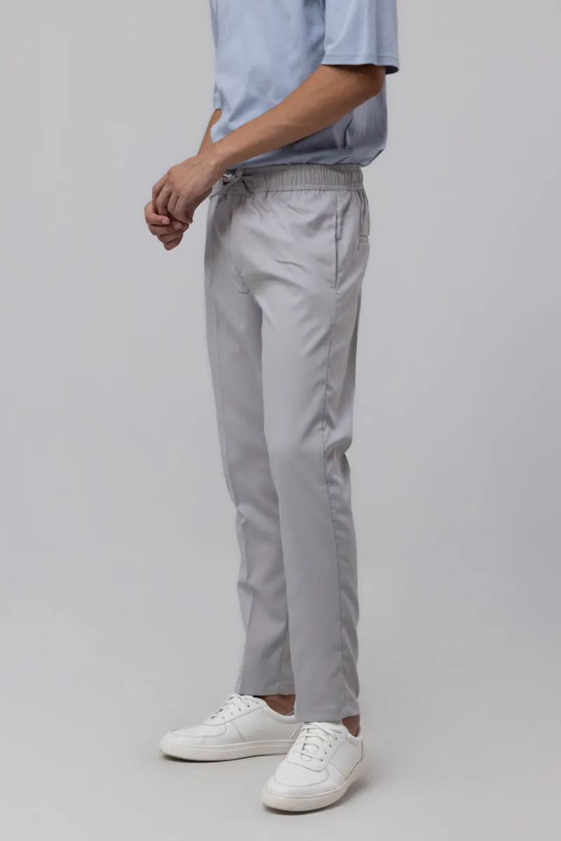 Relaxed Fit Light Grey Pant