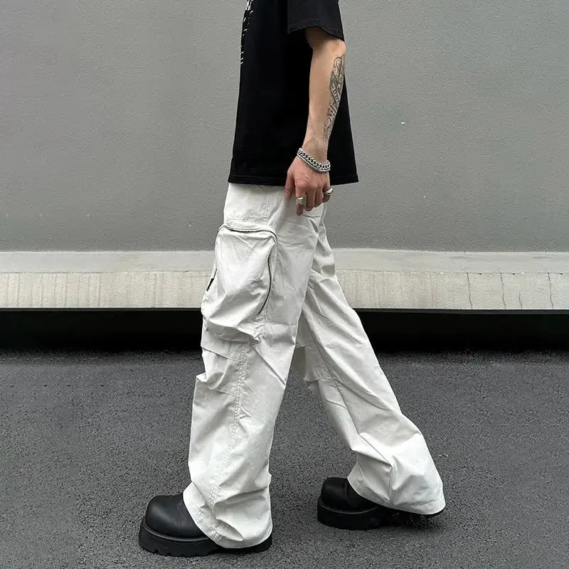 Relaxed Fit Multi-Pocket Cargo Pants