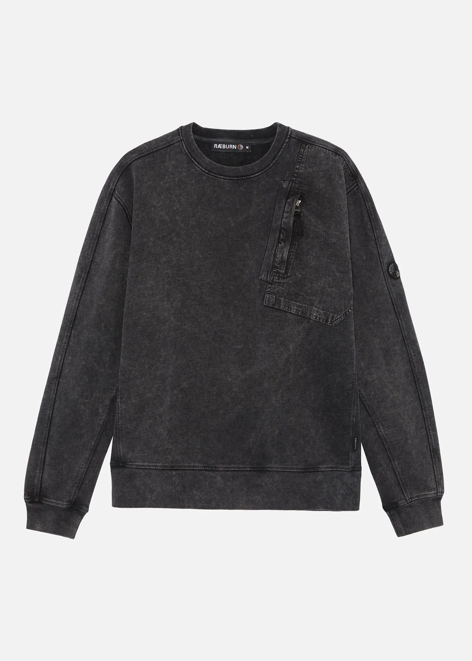 RELAXED GD CREW BLACK