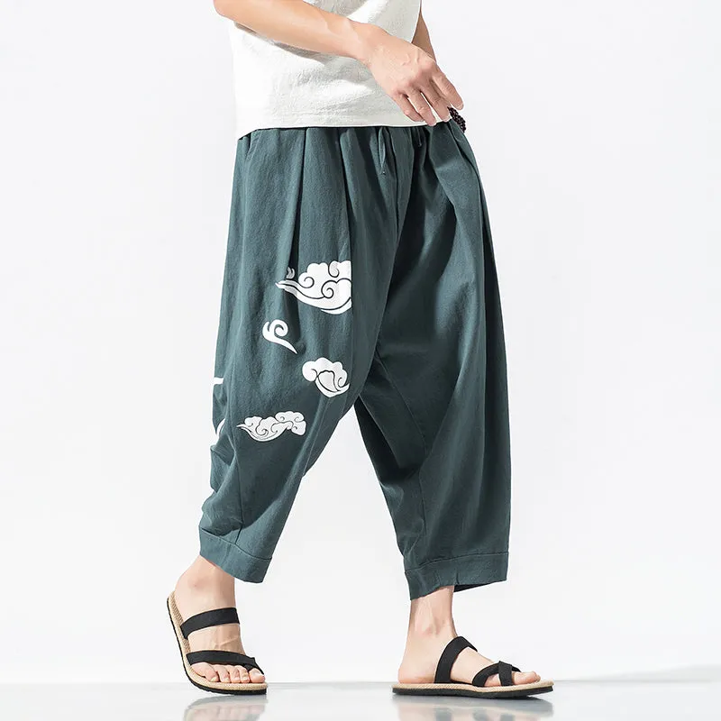 Relaxed kumo harem pants