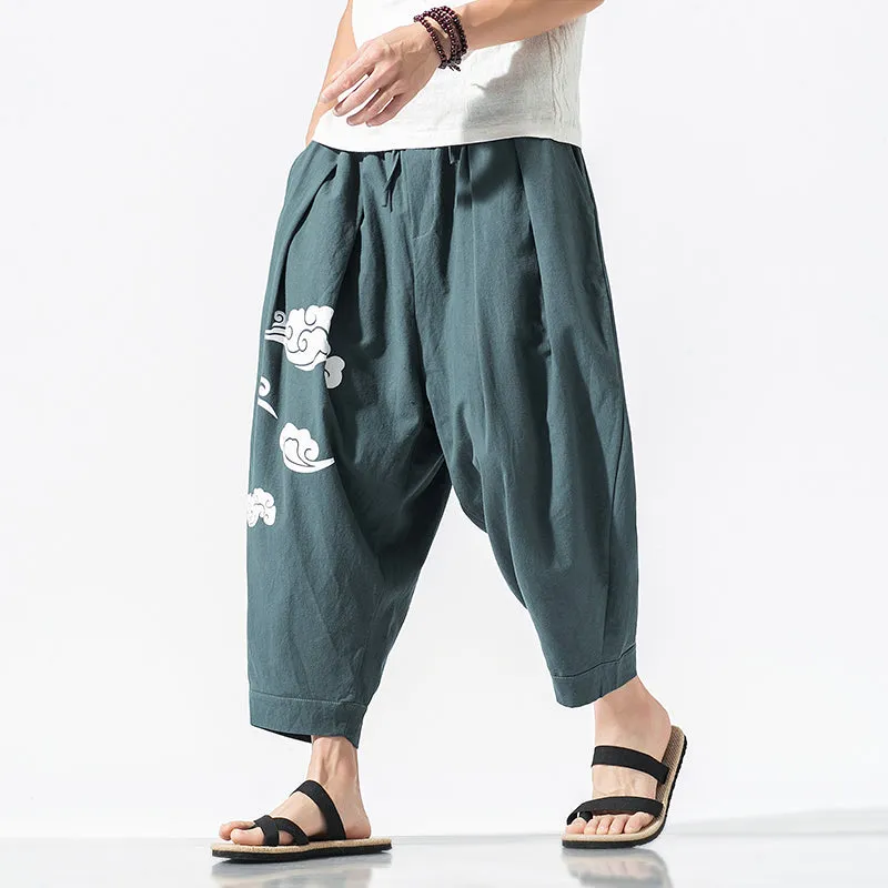 Relaxed kumo harem pants