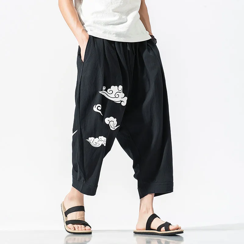 Relaxed kumo harem pants