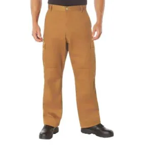 Rothco Relaxed Fit Zipper Fly BDU Pants / Work Brown