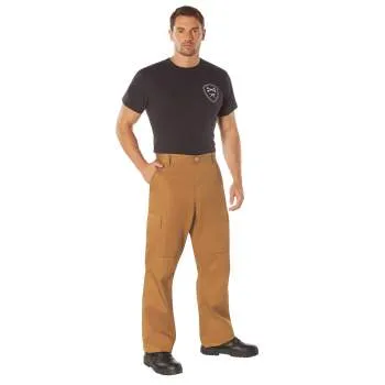 Rothco Relaxed Fit Zipper Fly BDU Pants / Work Brown